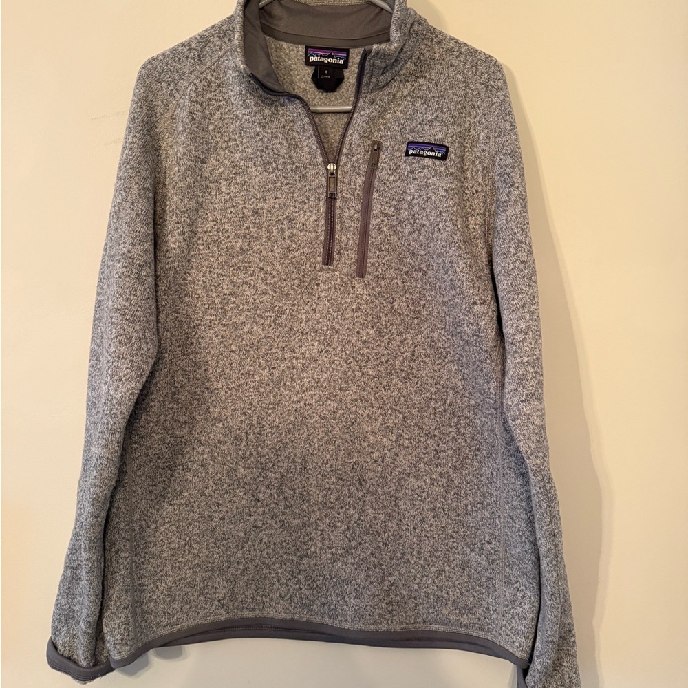 Patagonia Gray Women’s Better Sweater 1/4 Zip Fleece